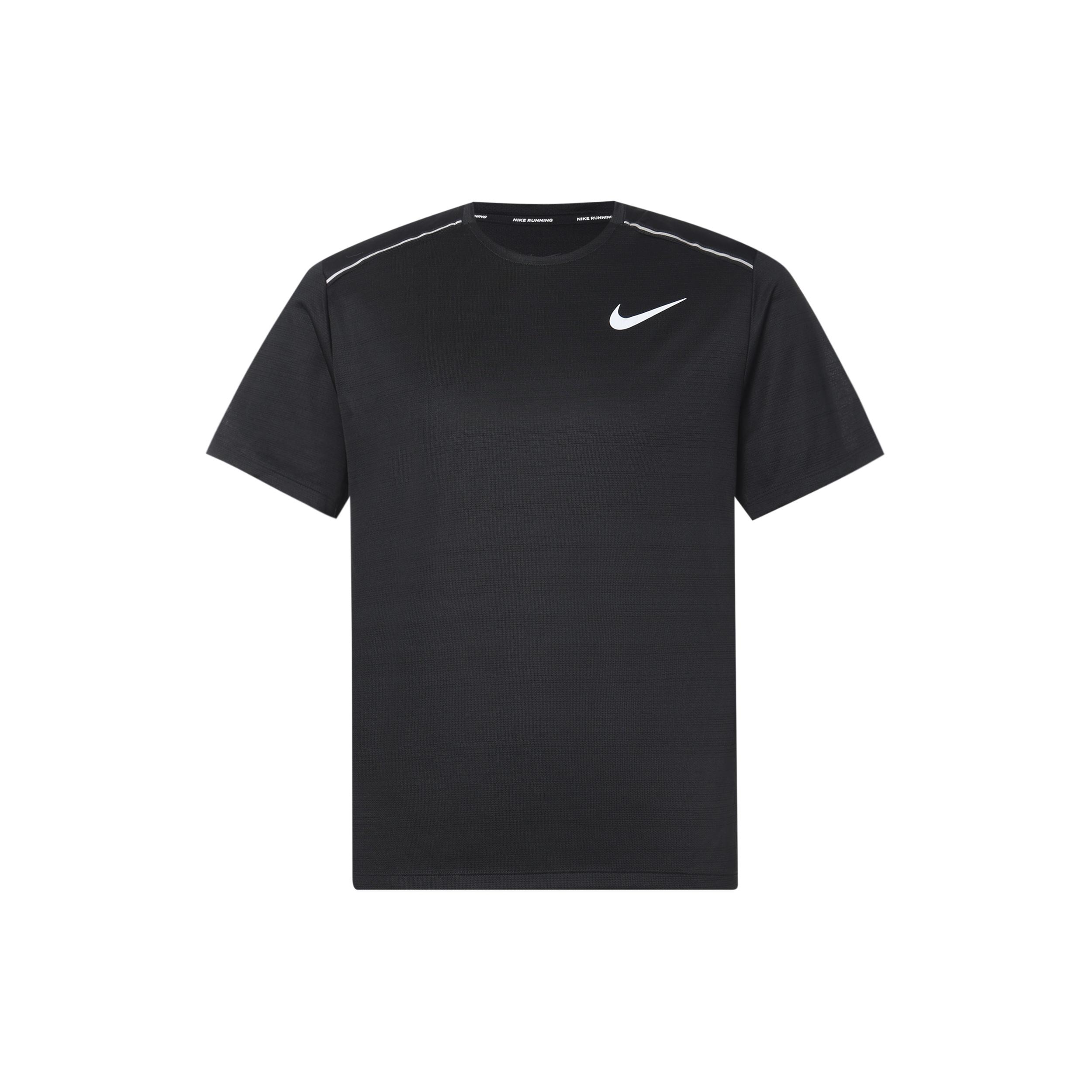 Nike Athleisure Casual Sports Round Neck Short Sleeve Black Men s AJ7566-010 M