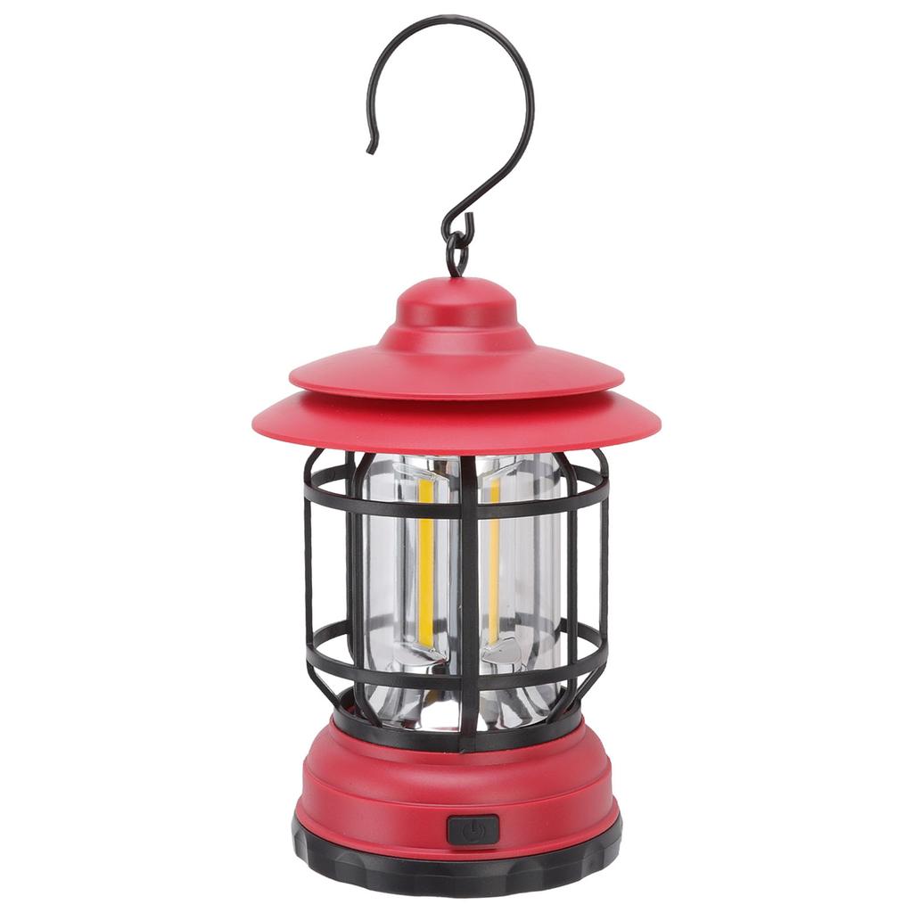 Camping Lantern Portable Outdoor LED Camping Tent Lantern Multifunctional Retro Hanging COB Emergency Portable Light