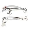 Biomimetic Zinc Alloy Minnow: Cross-Border Electroplating, Long-Cast, Fast Retrieve, Sinking Lure, Mirror Finish.