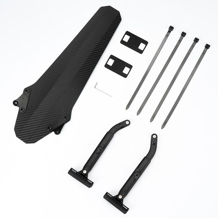 Ultra-light Adjustable Mountain Bike Mudguard with Non-slip Design