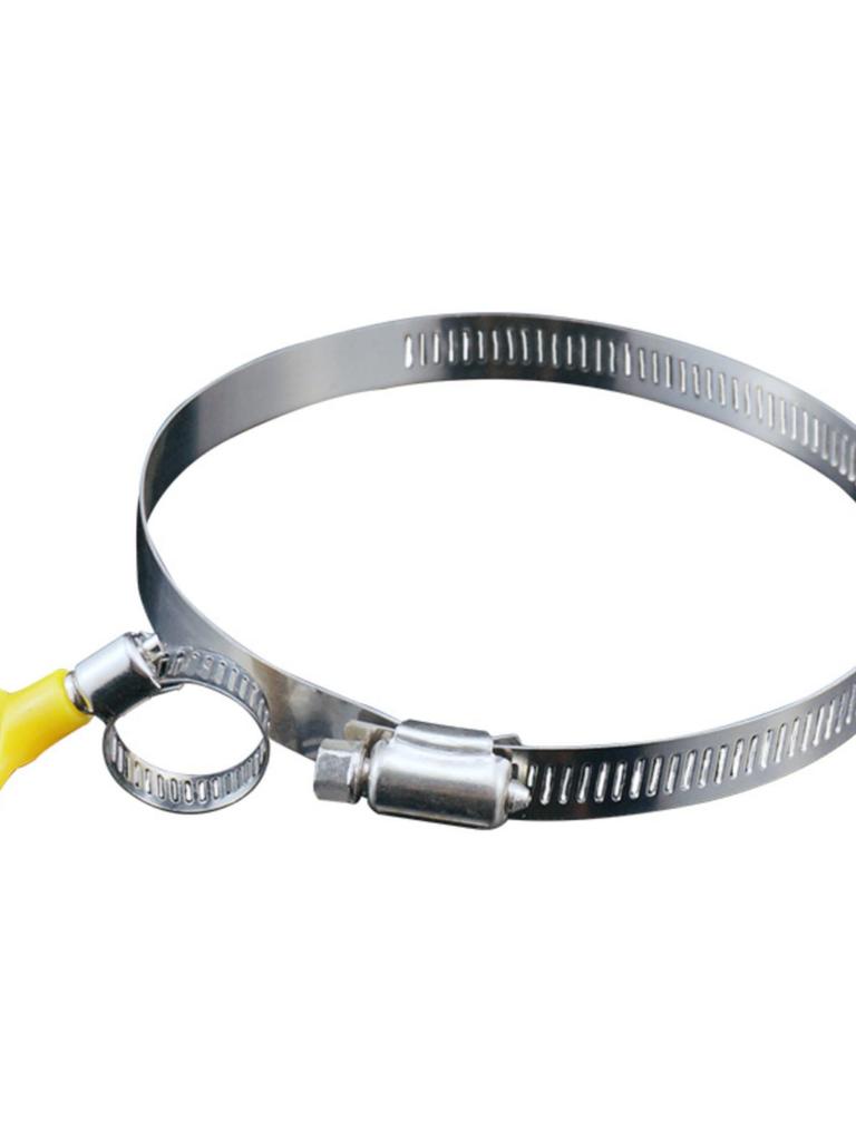 Große, verdickte Schlauchschelle aus Edelstahl 304 für Wasser- oder Gasleitungen