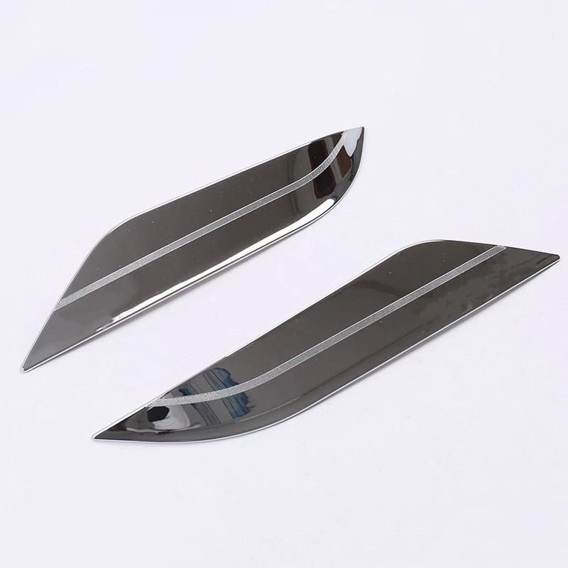 For Toyota Land Cruiser Prado 150 Fj150 2014 2015 2016 2017 ABS Chrome Front Headlight Lamp Strips Cover Trims Car Accessories