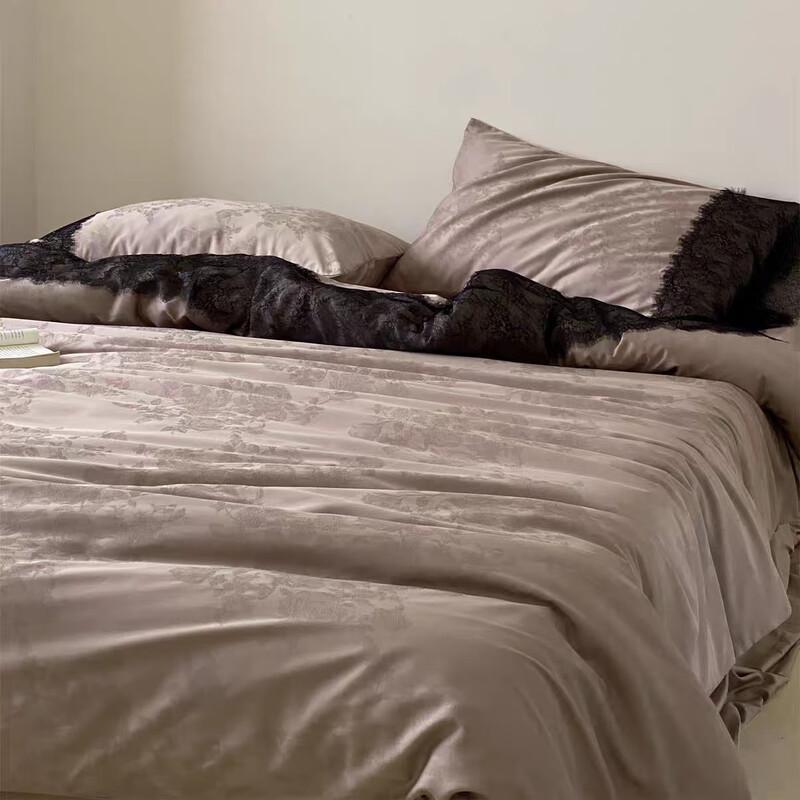 Lilang Jacquard Lace Bedding Set