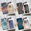Flower Mandala Phone Case For OnePlus 13 12 11 9 10 Pro 13R 12R 8T 9RT 10T 10R Nord 4 CE 2 3 Lite N20 N30