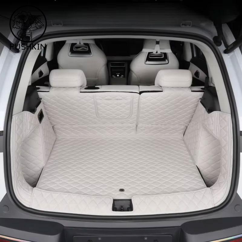 Car Trunk Mats For BYD Yuan UP Yuan Pro 2026 2025 2024 Trunk Protector Pad Storage Bags Cargo Liner Car Interior Accessories