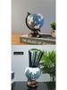 European Retro Globe Pen Holder - Room & Office Decor, Desktop Storage, Student Gift