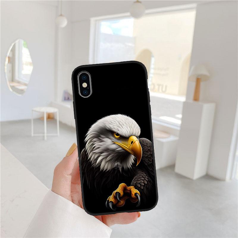 MY15 Hawk Eagle Soft Shell Handyhülle für Xiaomi Poco C40 C50 C51 C55 C65 C71 C75 F3 F5 F6 F7 M2 M3 Pro Ultra