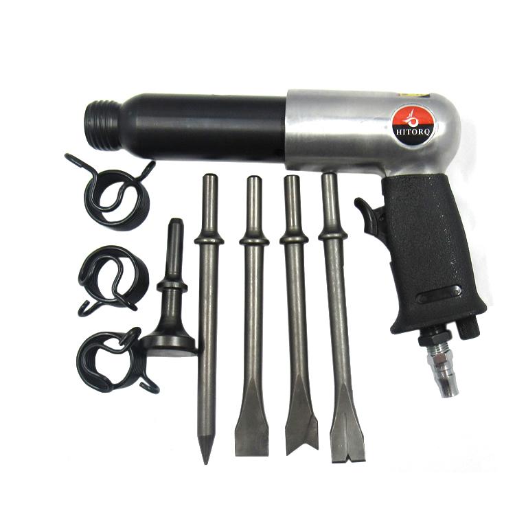 Hailiqi Pneumatic Chisel & Hammer Tool Set - Impact Hammer, Scraper, Pick Options (150, 190, 250)