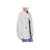 Letter Print Solid Color Lapel Single-Breasted Drop Shoulder Long Sleeve Jacket Men jackets Off-White LMT007807204596A