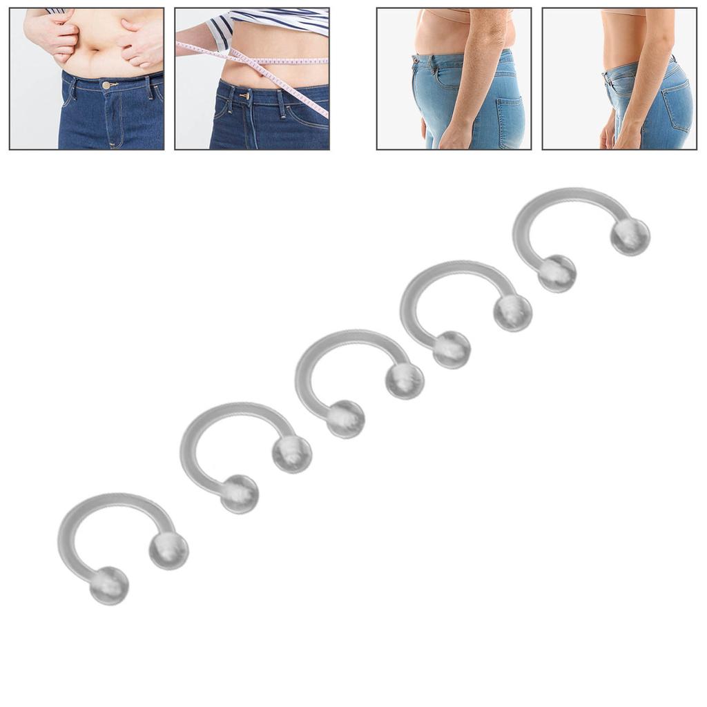 5 Stück Ätherisches Öl Nasenringe Hautstraffung Verbesserung des Stoffwechsels Körperformung Nasaler Diffusor