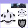 Sky Invader Killer Mask For Role Play White Samurai Costume Accessory