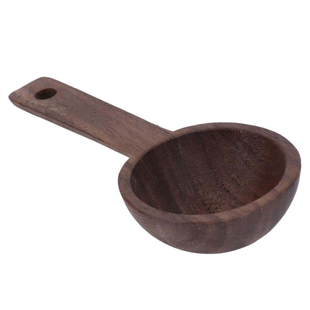 Coffee Scoop Wooden Measuring Spoon Walnut Teaspoon Coffee Accessories for Coffee Tea Sugar Dlour Spices