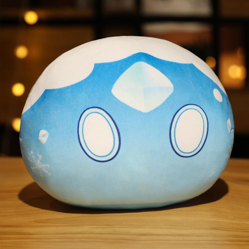 10cm Genshin Slime Plush Pendant Toys Genshin Impact Stuffed Pillow Cute Anime Game Original God Cosplay Fans for Kid Gift