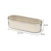 Hair Accessories Organizer Acrylic Storage Box Clear Hair Tie Organizer for Headband Laundry Pods Container Desktop Storage Box