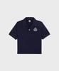 SPORTY&RICH H&W Crest Pique Polo Navy R255Aw2006