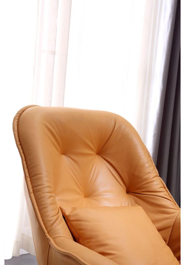 Nordic Swivel Chair: High-End, Rotatable, Lazy Sofa for Small Apartments and Bedrooms
