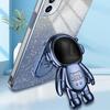 For Motorola Moto G52 4G/G82 5G Cell Phone Case Lovely Astronaut Kickstand Drop-proof Cover