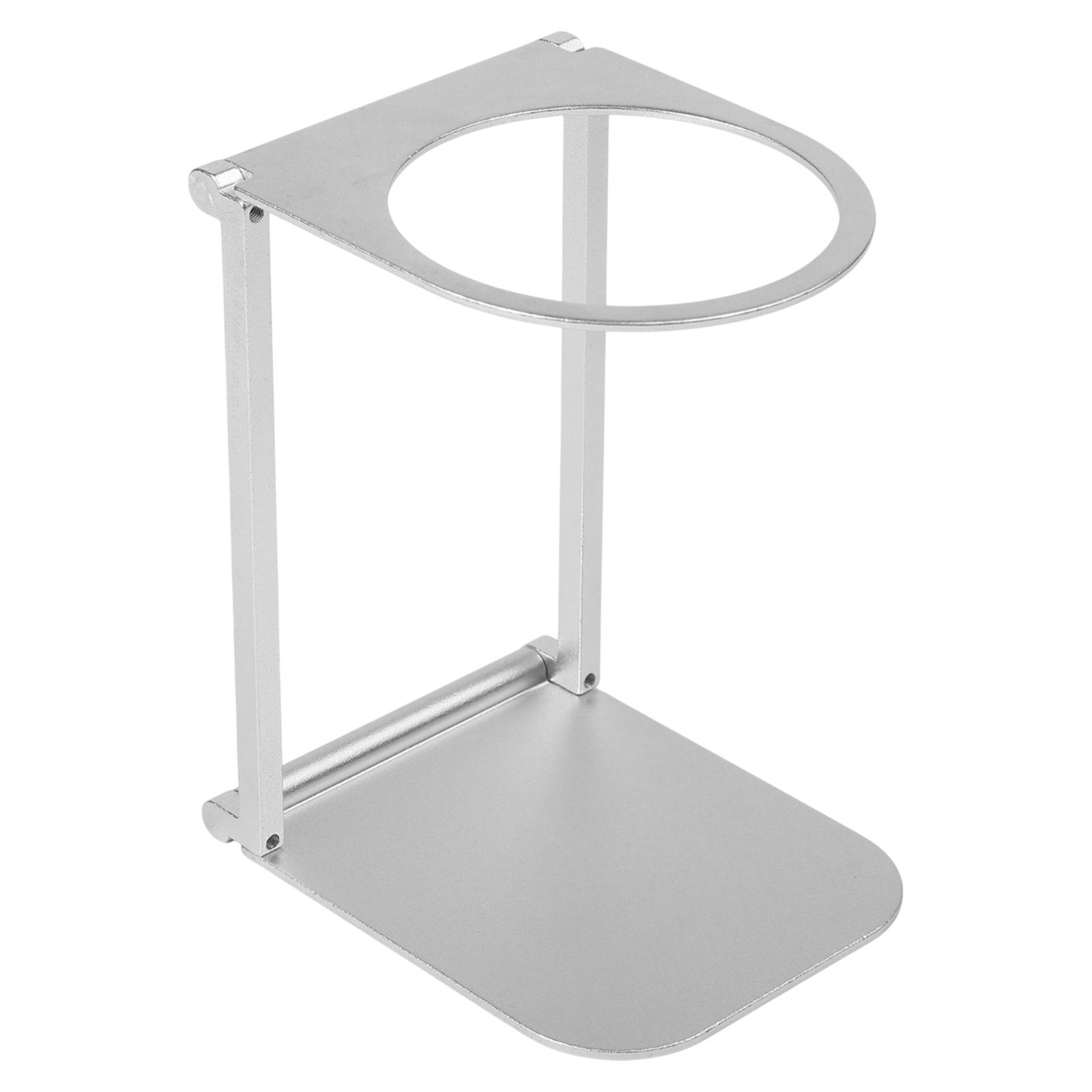 1Pcs Portable Coffee Machine Bracket Adjustable Stainless Steel Coffee Machine Bracket For Outdoor Use Deep Space 12.3*7.7*1cm