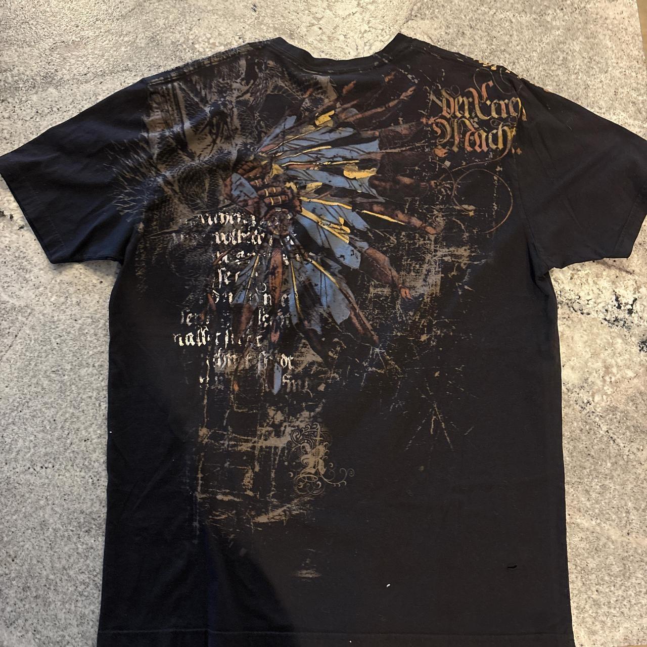Yinwang Jaren 2000 Affliction Retro Tops Zomer Straat Gothic Retro Bedrukt Oversized T-shirt Mannen Hip Hop Harajuku Punk Korte Mouw T-shirts Dames Kleding XXL