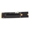 NGFF M.2 To PCIE X4 Riser Card NGFF M.2 To PCIE X4 Adapter Card with LED Indicators for Bitcoin Miner Mining