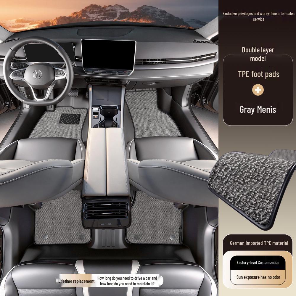 Custom TPE Floor Mats for FAW-Volkswagen Sagitar L (2012-2026)