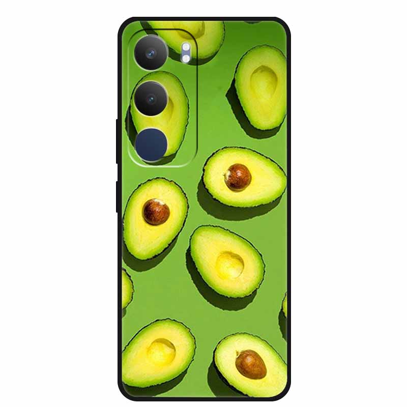 For Vivo Y19s 4G Case TPU Dustproof Coque Shell Black Soft Silicone Case for Vivo Y19s Pro Y 19s 4G Protective Phone Back Cover