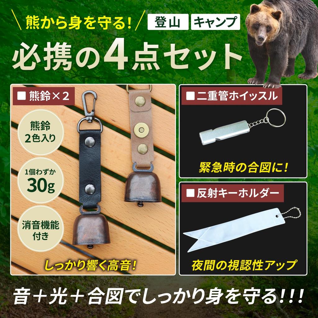 [Supervised by an active professional mountaineering guide] Bear bell with