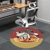 1pc Tom Jerry Office Round Area Rug, Under Office Chairs Bedroom Living Room Home Decor, Room Decoa1016061