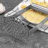 Stainless Steel Potato Masher Ergonomic Handle Kitchen Masher Tool Dishwasher Safe Anti-rust Fruit Masher