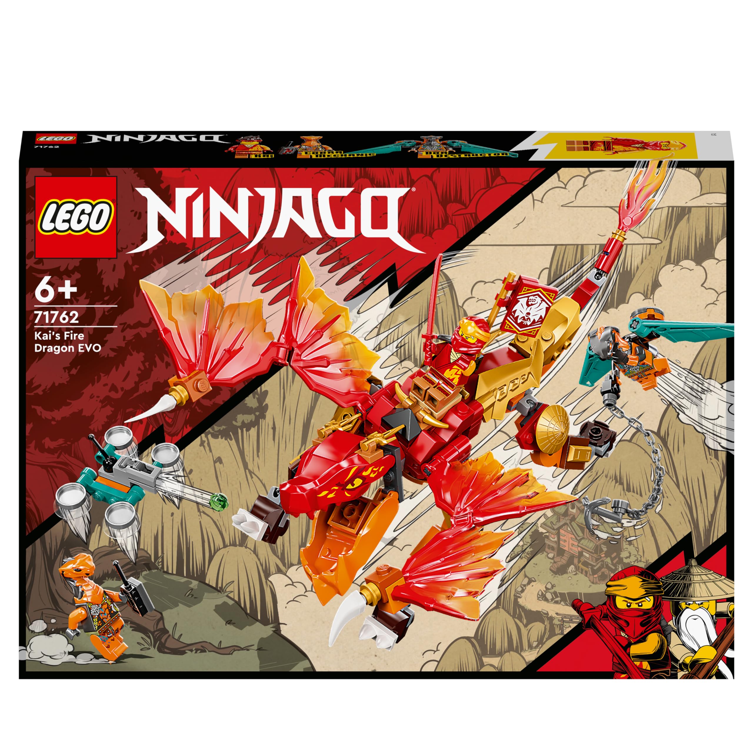 

LEGO 71762 Kai’s Fire Dragon EVO - New.