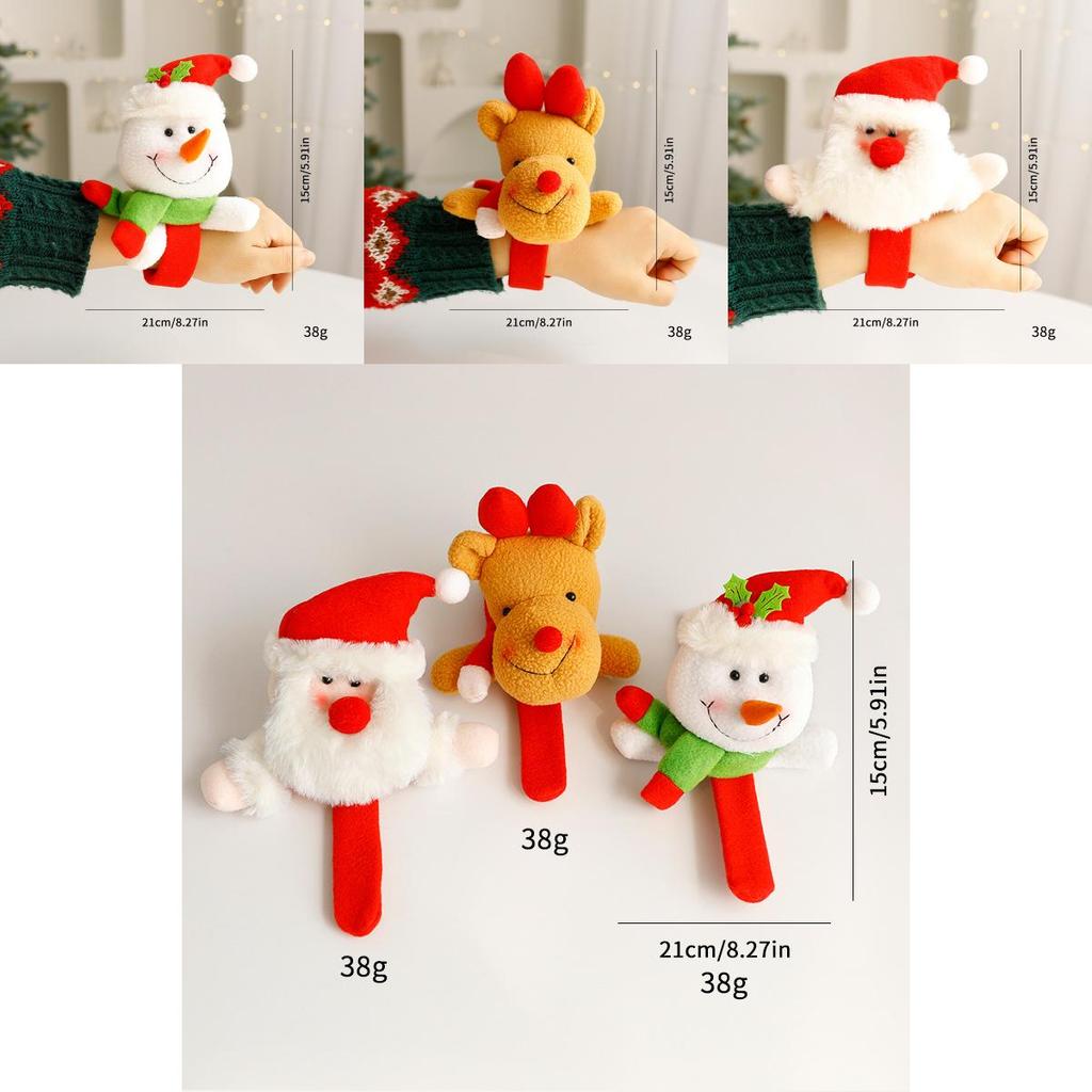 Christmas Plush Toy Popping Toy For Holiday Party Decor And Kids Entertainment