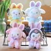 Cute Kuromi Cinnamoroll My Melody With Bow Rabbit Shaped Plush Pendant Toy