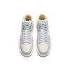 Anta Cushioning, Wear Resistant Mid top Skateboard Shoes Women's White Blue 122218052-4