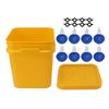 Automatic Chicken Waterer Cup with 12L Handheld Barrel Poultry Drinking Equipemnt for Goose Duck
