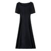 Hepburn Style Elegant Slimming French Little Black Dress for Women - Summer Collection