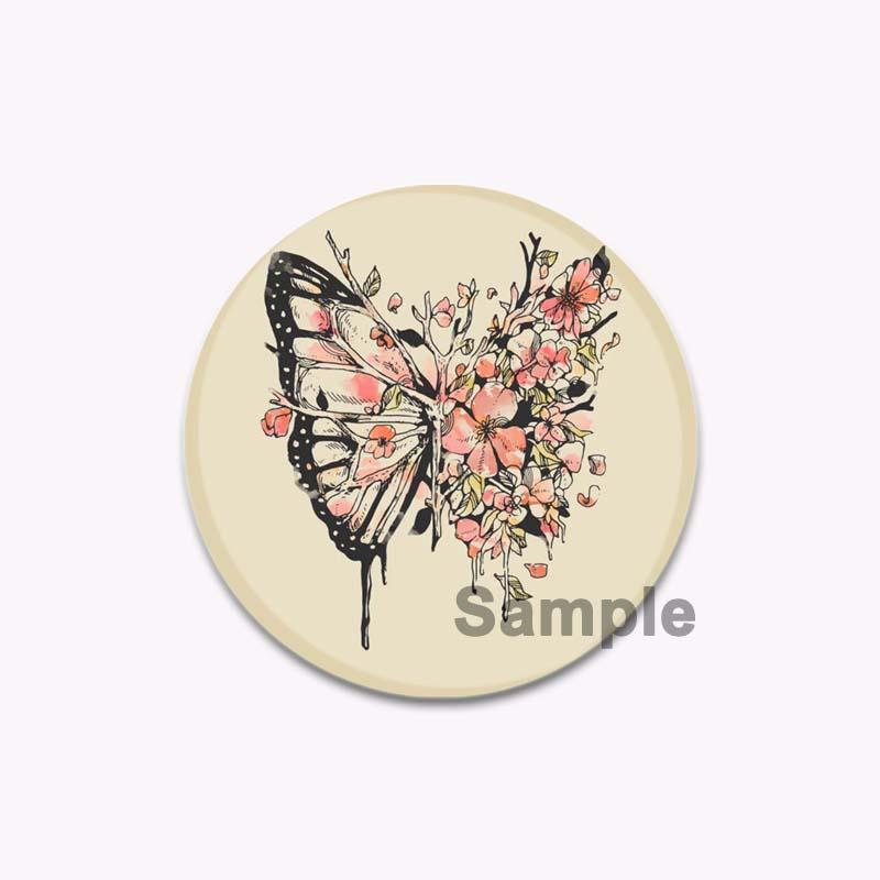 

58/44/32 мм, пуговица с изображением животного, персонализированная одежда, шляпа, булавка с лацканами, модный креативный значок любовника для рюкзака, одежда, подарки 58mm