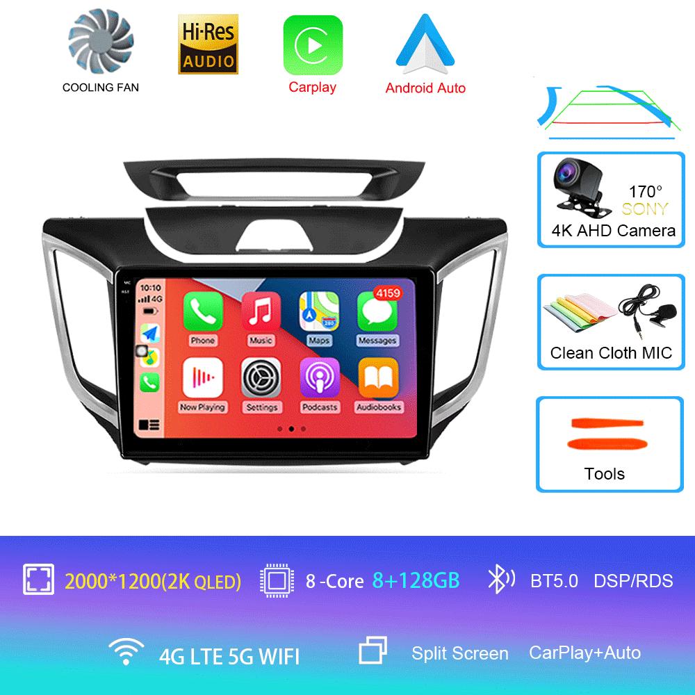 Android 14 Car Radio For Hyundai Creta IX25 2015 - 2019  Multimedia Video Player Navigation stereo GPS  No 2din 2 din dvd