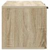 Wall Mounted TV Cabinet in Sonoma Oak 78.5 x 31 x 30 cm
