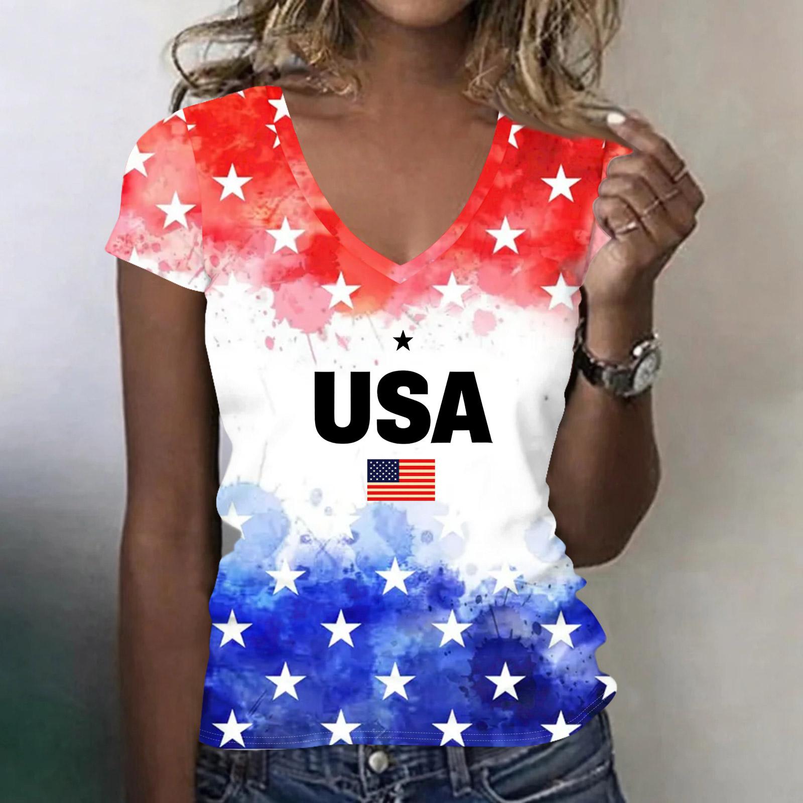 

Women s V-neck Pleated Loose Ruffle Short-Sleeved Lightweight Casual Work Tops Women XL кавун червоний колір
