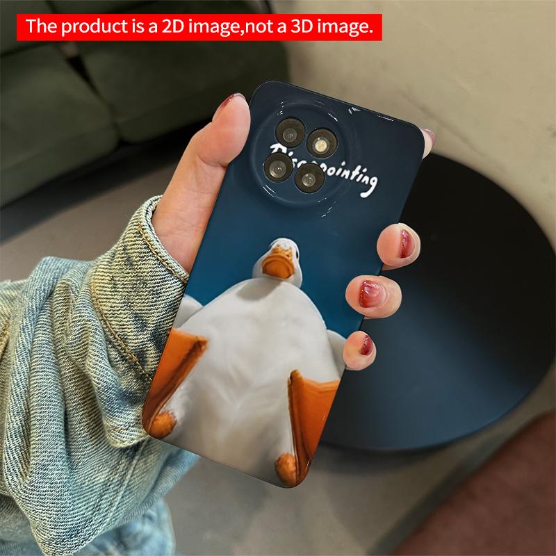 2DFlat Xiaomi Redmi phone caseDisappointing Duck Phone Casesuitable for Redmi Note 11 12 13 14 A3 K80 15 17 Ultra