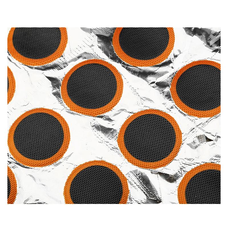 48pcs Rubber Puncture Patches Repair Tools Bicycle Tire Tyre Tube Repair Cycle Patch Kit No Glue Bicycle Inner Tube Puncture