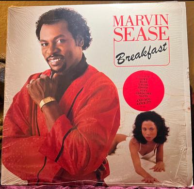 LP Record MARVIN SEASE - Breakfast 8346331 LONDON 1988 US Soul/Funk Used