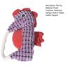 Pet Toy Seahorse Design Dog Boredom Buster Toy with Built-In Rattle Tug-of-War Teeth Cleaning Interactive Dog Toy