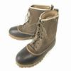 Vintage 80s-90s/Red Ball/Leather Snow Boots/27.5cm/Brown/Insulated/Waterproof/USA Made(USED)