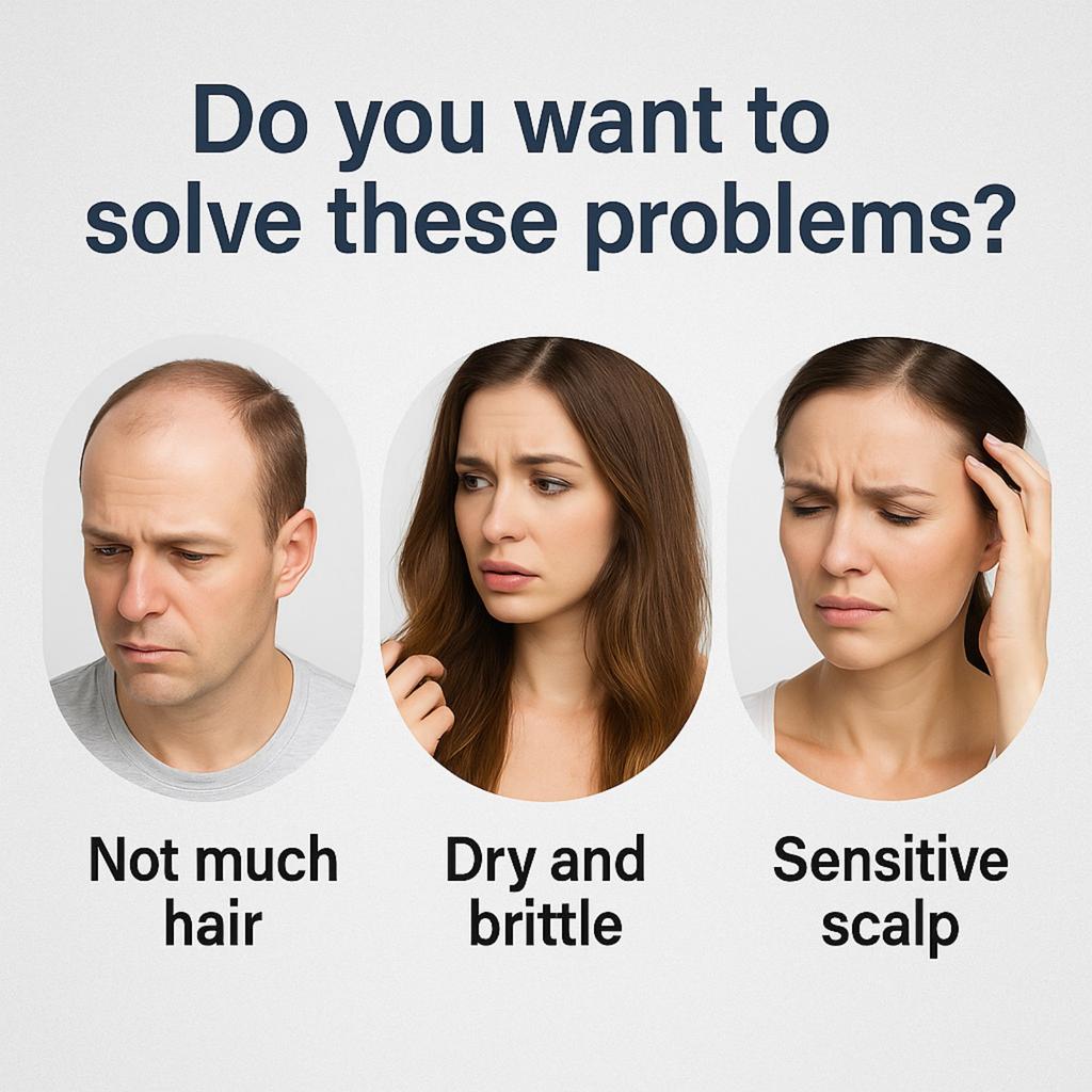 Hair Growth Roller Oil,No Rinsing Required, Absorbs Quickly, Suitable For Thinning Hair And All Hair Types.