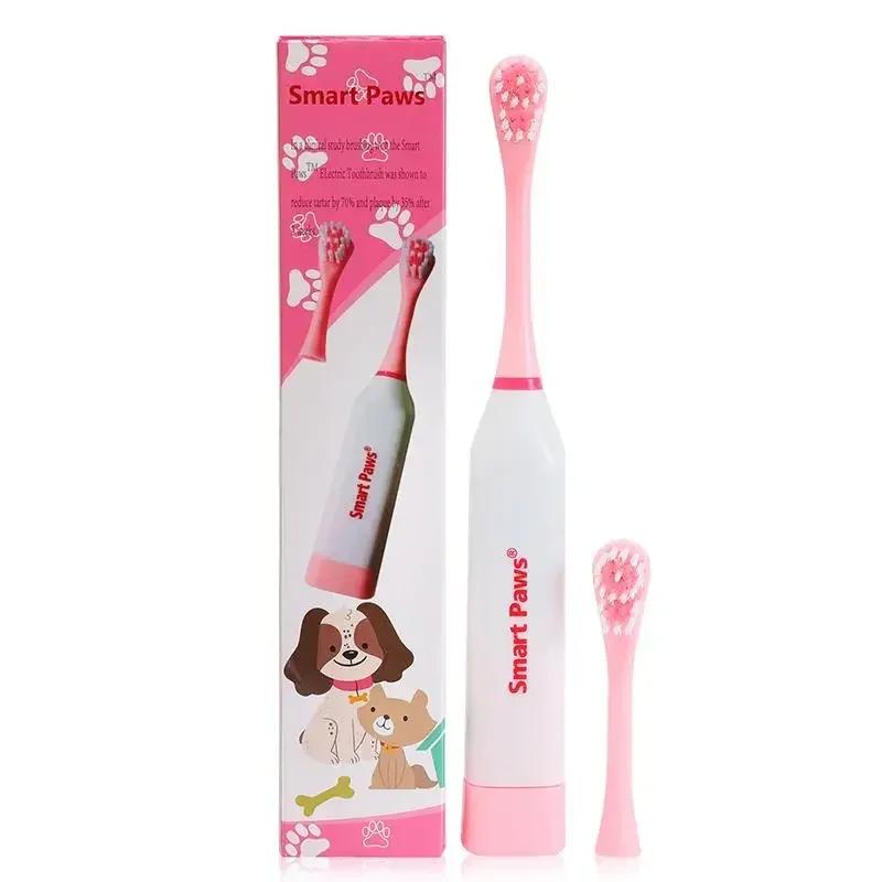 

Electric Pet Dog Tooth Brush Cleaning Dogs Teeth with Non-slip Handle Perfect Teeth Care for Pet Dog Oral Health Pet Products