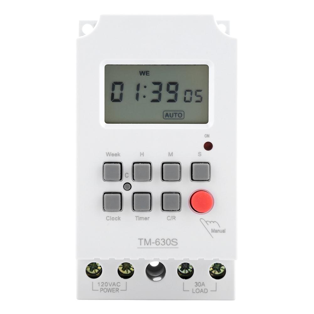 110V Digital Electric Durable Programmable Smart Control Switch Timer