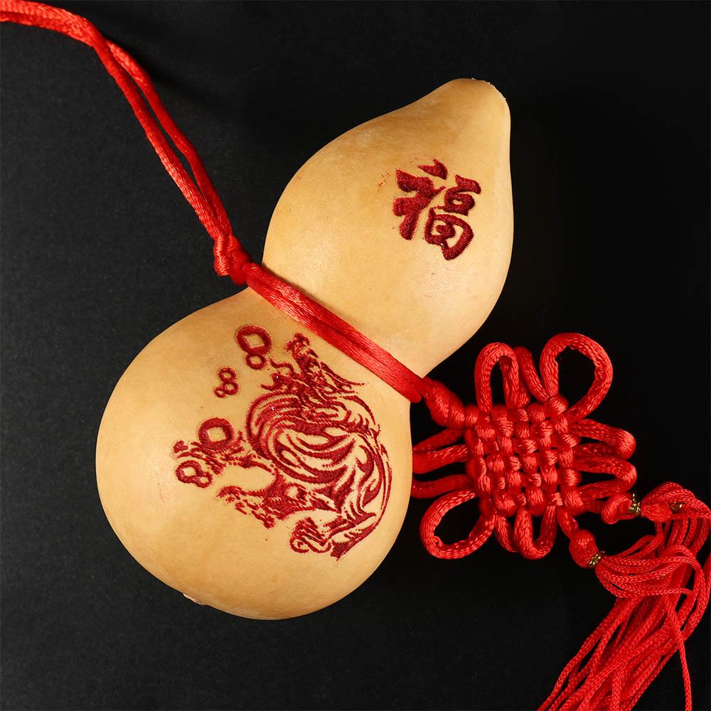 Yang Bring Wealth and Luck Photo Props Housewarming Gift Gourd Crafts Home Decor Hanging Ornament