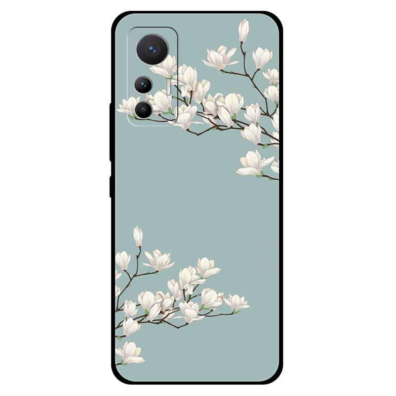 For Xiaomi 12 Lite Case Soft Silicone TPU Space Protective Back Cover For Xiaomi Mi 12 Lite Cases 12lite Printed Marble Shells