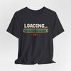 Loading 99% Pixel Art Loading Bar T-Shirt | Retro Gamer Tee